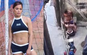 Anitta e boquete na favela em cena para novo clipe
