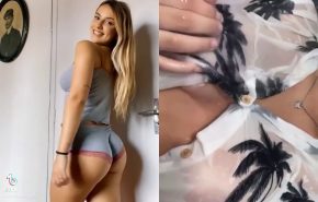Sarah Estanislau camiseta molhada pack de vídeos da novinha